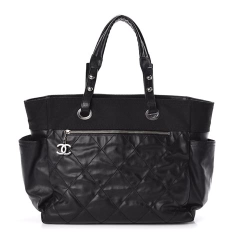 chanel large paris-biarritz bag|Chanel Biarritz review.